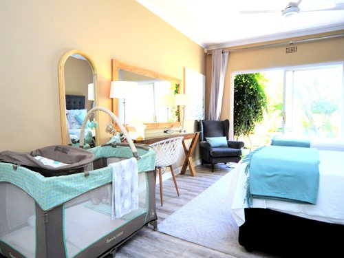 Camping Crib in Main Bedroom